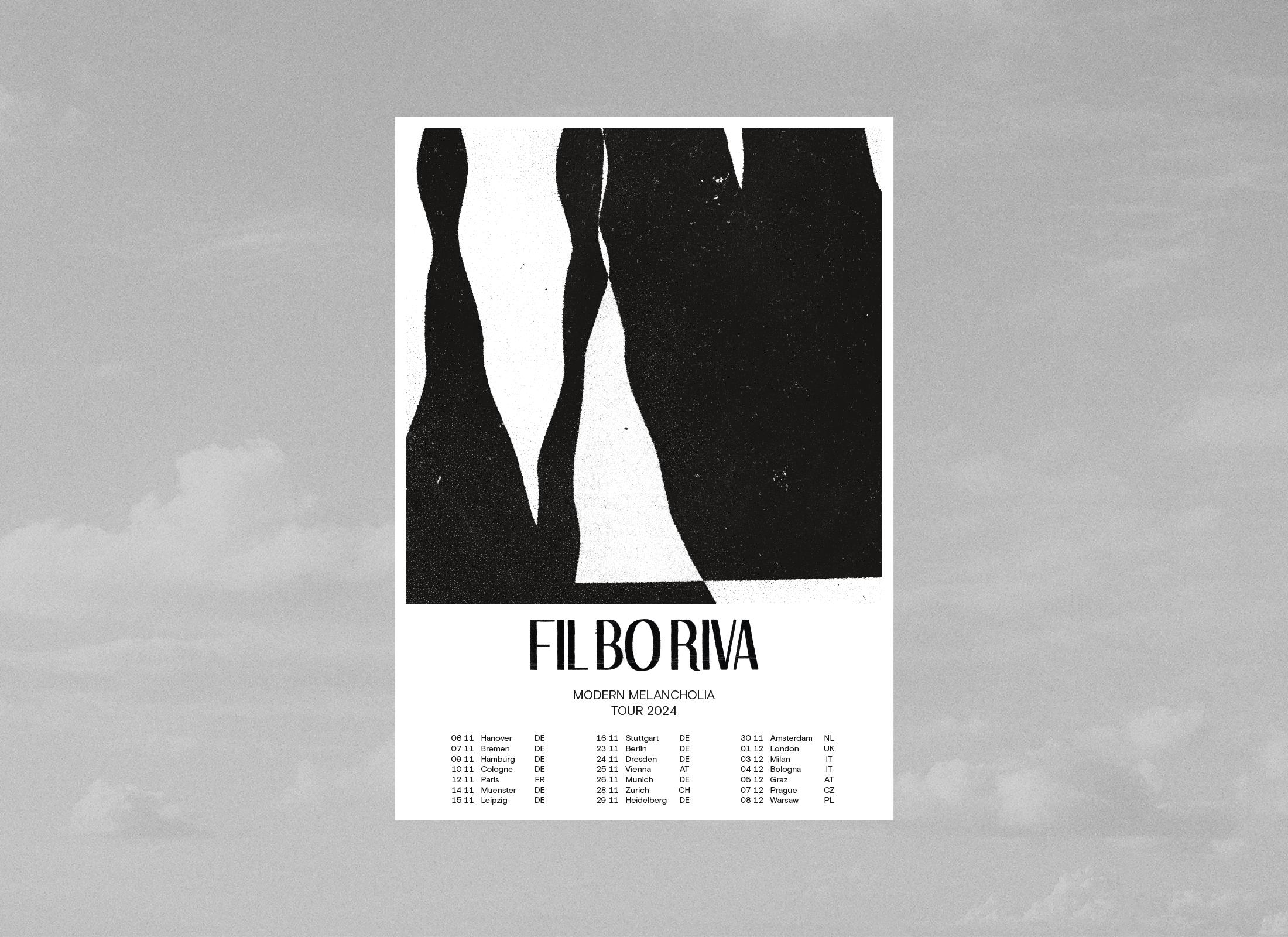  Modern Melancholia Tour 2024, Print 